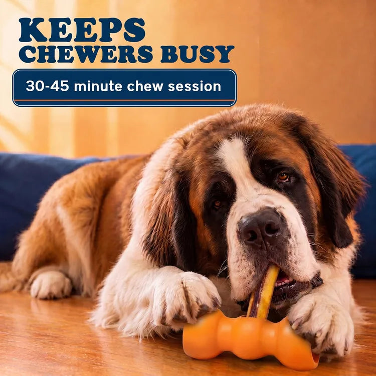 Keeps chewers busy - 30-45 minute chew session #v:12-jumbo #v:6-jumbo