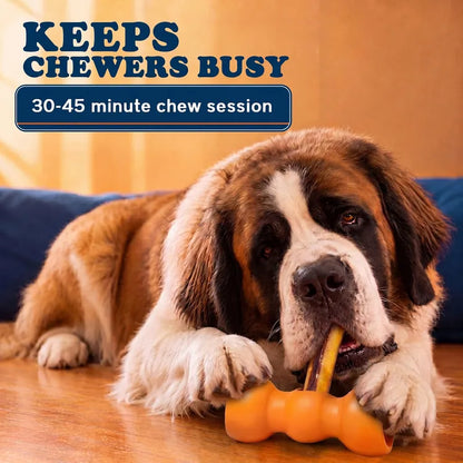 Keeps chewers busy - 30-45 minute chew session