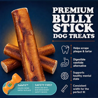 Premium bully stick dog treats benefits