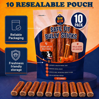 Resealable 10-pack pouch