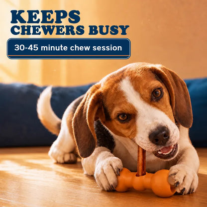 Keeps chewers busy - 30-45 minute chew session